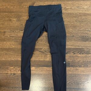 lululemon athletica Black High-Rise Performance Leggings